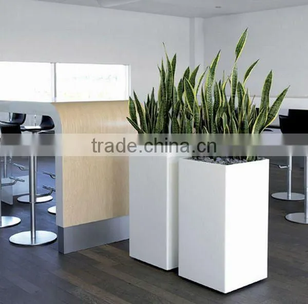 Modern Design White Large Planter