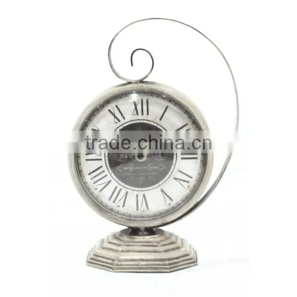 Metal Decorative Table Clock Desk Clock