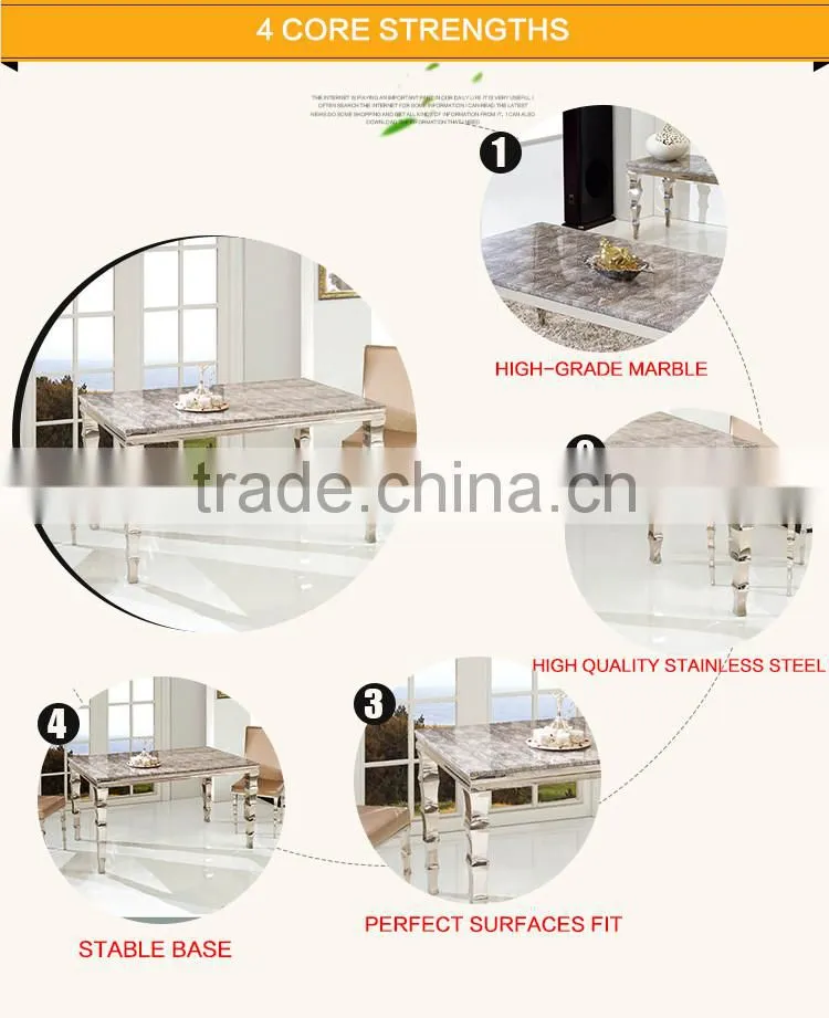 TH361New Modern Furniture Dining Table Marble