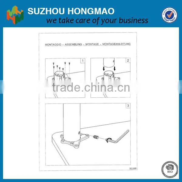 Round 60mm Stainless Steel Table Leg