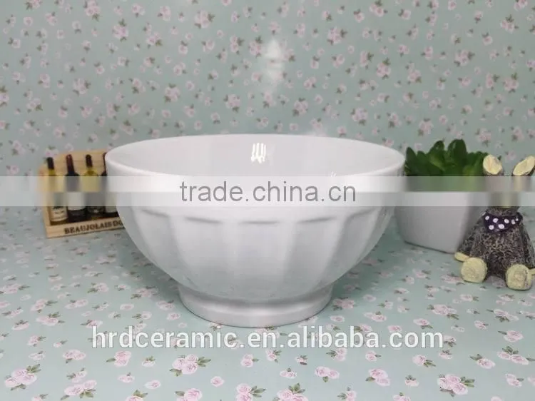 Stocked cheap ceramic rice/salad/soup bowls