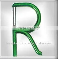 R Shape Aluminum Carabiner