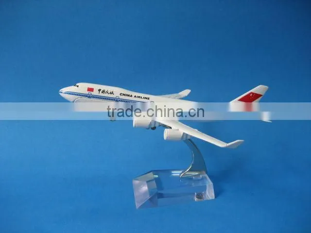 Metal B747 Korean Air airplane model for promotional gifts