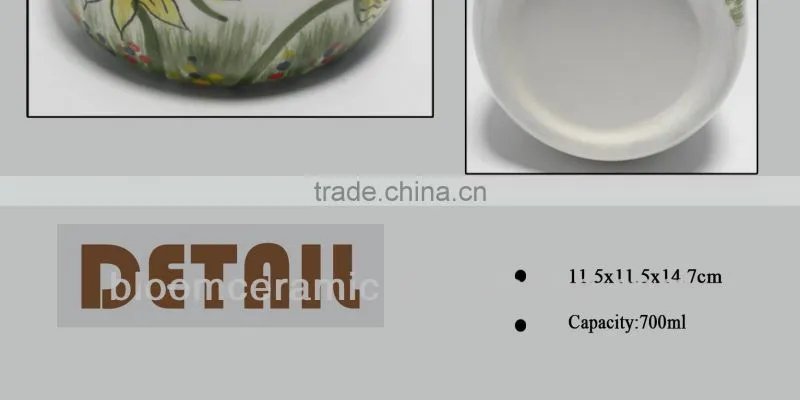 Porcelain sealed jar for wholesale