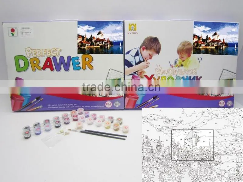 DIY Painting Toy Diy Digital Painting 3D picture made in China