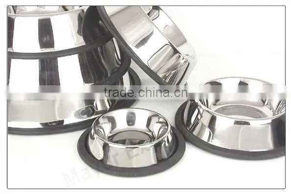 Stainless Steel Anti Skid Dog Bowl