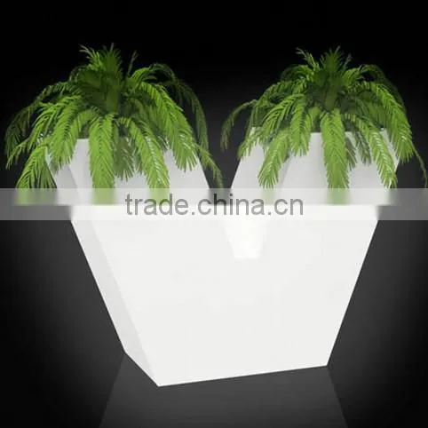 Shenzhen High Quality Bright LED Fruit Tray/ RGB LED Ice Fruit Pot for bar