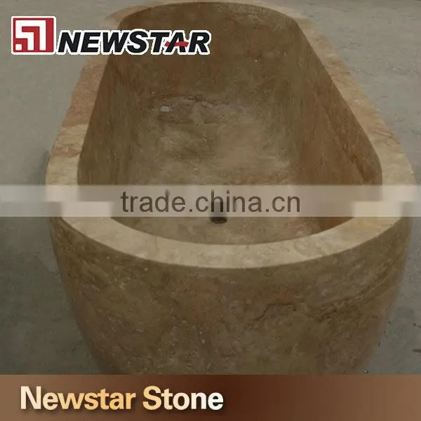 stone bathtub for fat people