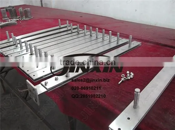 JINXIN flexible fencing fiberglass glass stairs balustrade with fashion design