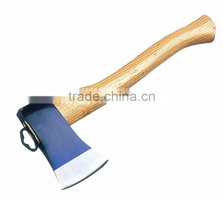 A615 garden tool axe with wooden handle