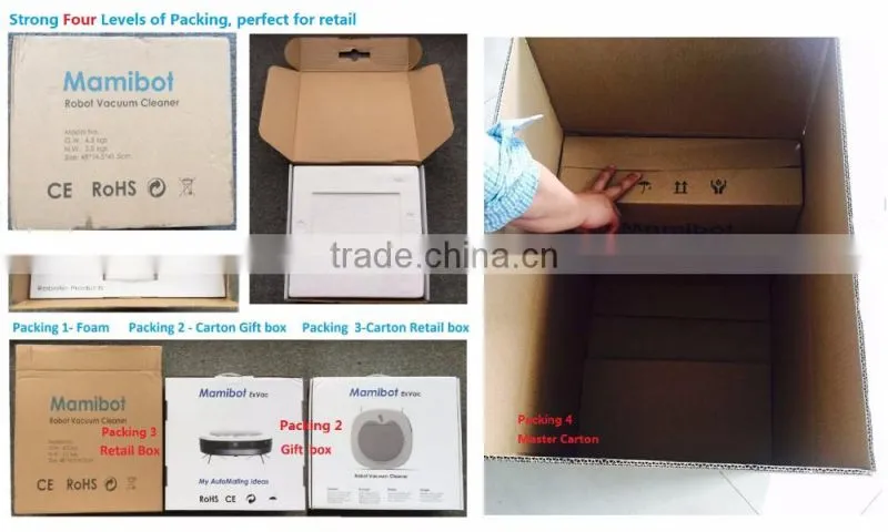 2016 new robotic cleaner with mop