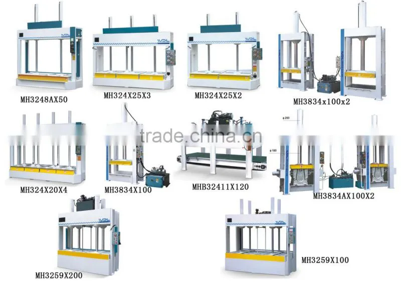 MH324*25*2 CE Woodworking Cold Press Machine