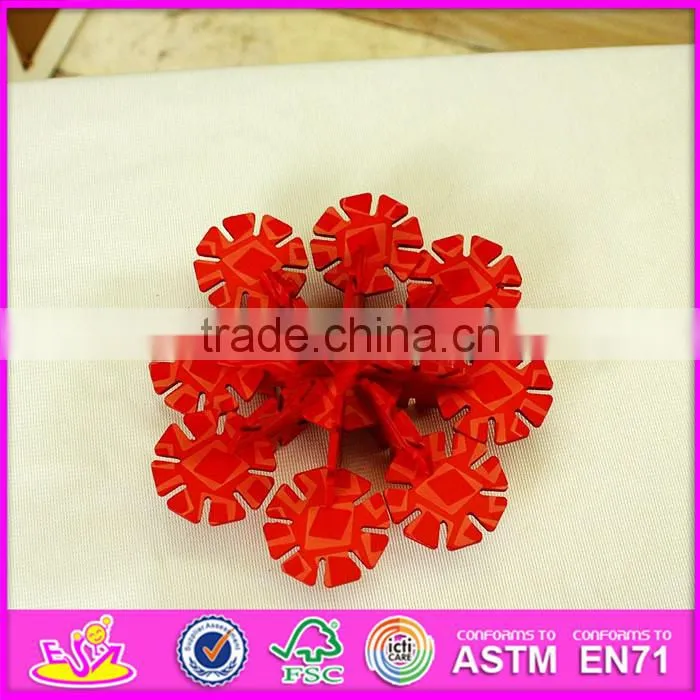 2016 new design baby wooden splicing toy, top fashion kids wooden splicing toy, imaginative children wooden splicing toy W03B054