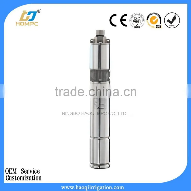 DC36V 400W 3 inch Helical Rotor solar power submersible pump solar water pump