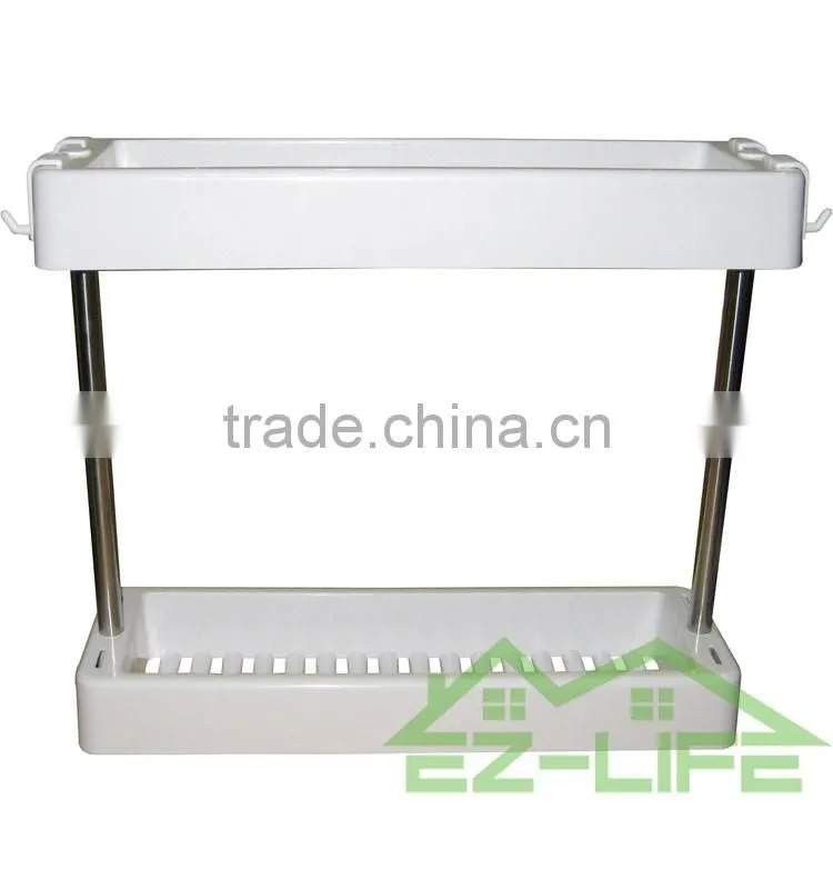 2017 Best Hot sale combine storage durble stainless steel &plastic kitchen rack