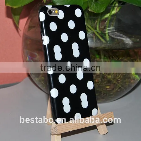 Frosted TPU stand phone accessory for iphone 6 , for apple iphone 6 case