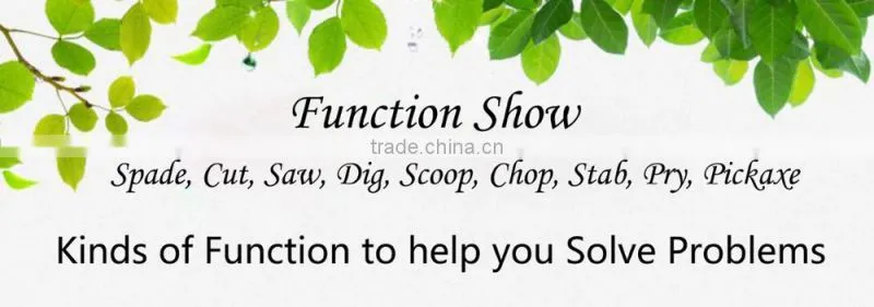 Small Best Narrow Handle Long Handle Military Function Heavy Duty Square Carbon Steel Spade Shovel