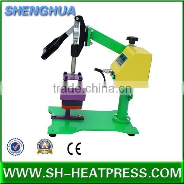 Manual cap hot press machine,heat press machine 2016