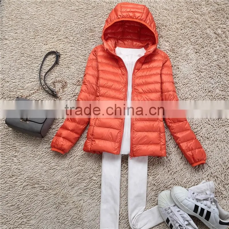 Women winter jacket 2017 ultralight down jacket for winters woman