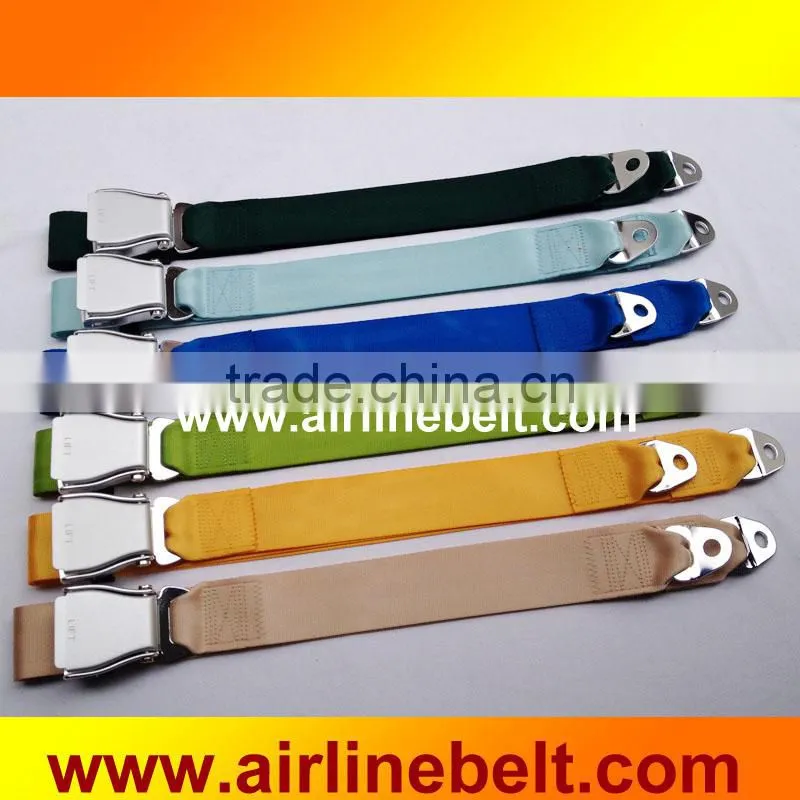 Customised made high quality aviation seatbelt