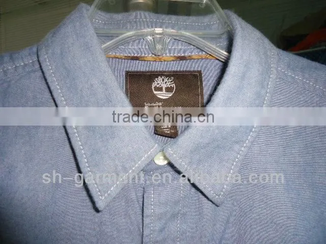 Ladies light blue long sleeve shirt
