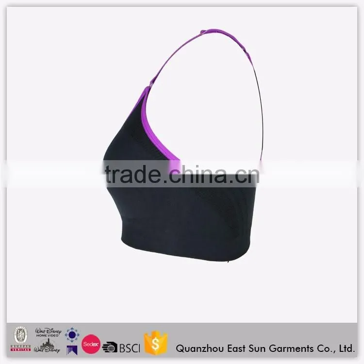 2016 high quality comfortable quick dry fashion yoga bra sport bra