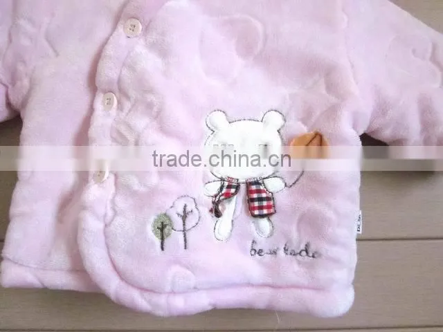 Baby winter cut design cardigan clothing sets