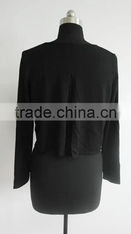 Fashion lady knitted black poncho sexy sweater pattern