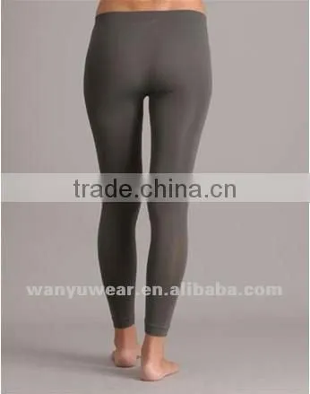 ladies seamless solid legging