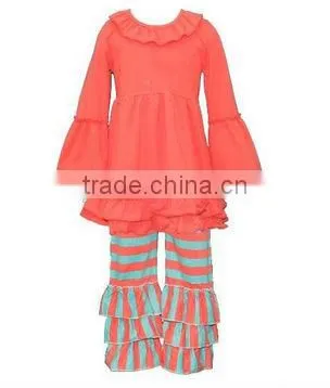 Hot Sale Baby Girls Beautiful Summer Cotton Dress Kids printed Skirt With Ruffles kids refreshing floral dress