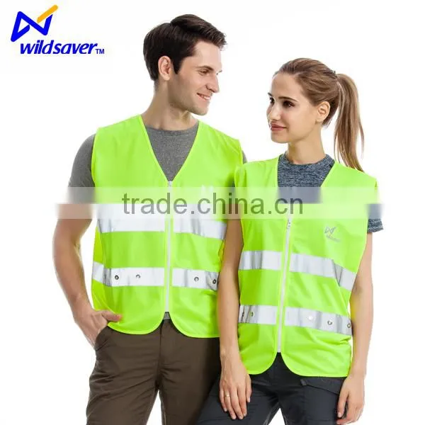 waterproof green traffic safety vest match hi vis working outdoors safety