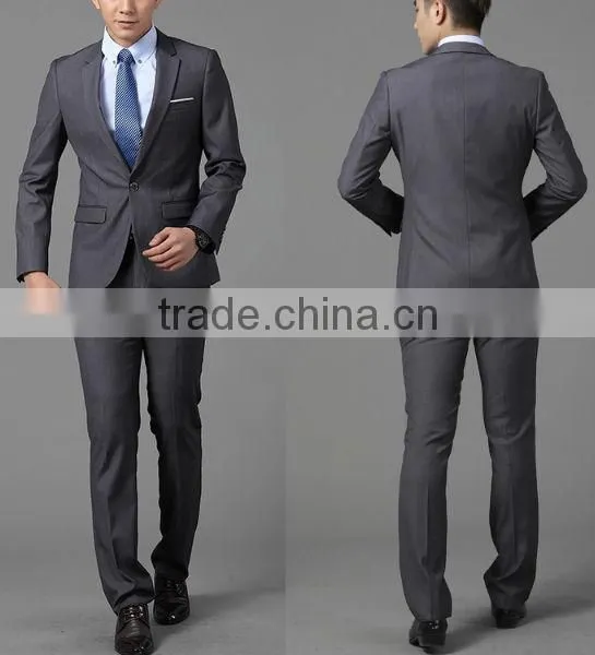 New style 2014 latest design coat pant men suit