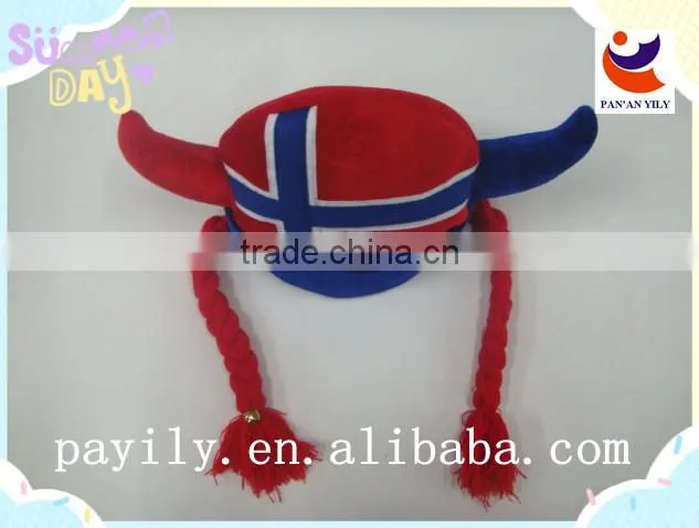 carnival hats clown party hats crazy hat for football fans for funny