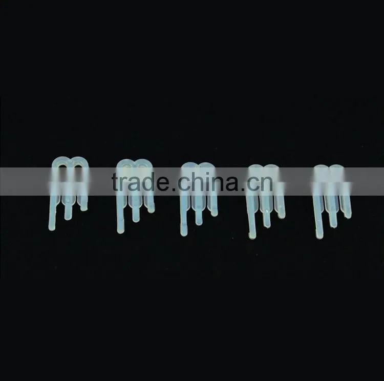 High Quality 3.75*1.7*0.35cm Clear Colored Plastic Shirt Clip for Garment Packing