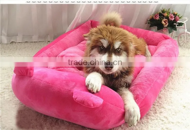 2016 cheap wholesale good quality shaped pet bed for dogs