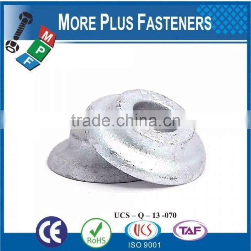 Made in Taiwan Galvanized Green Dipped White Coated Ogee Washer