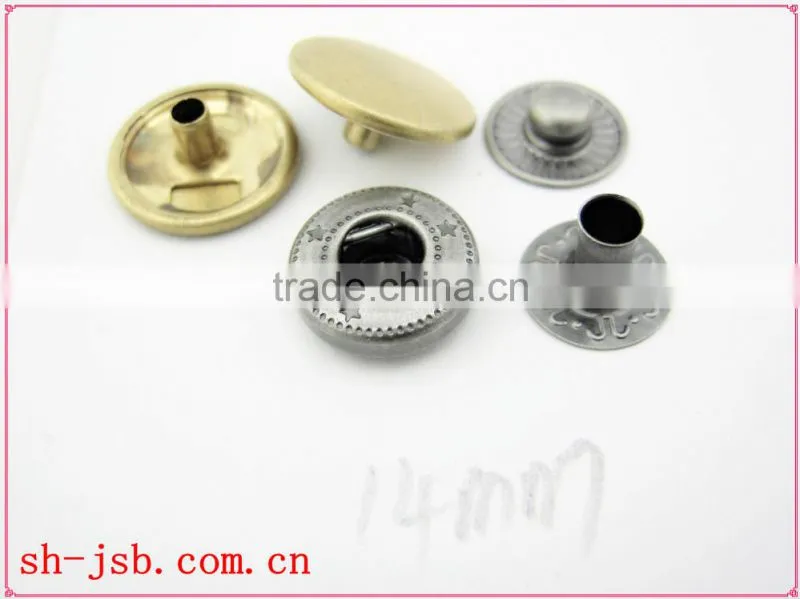 brass snap button plastic snap button