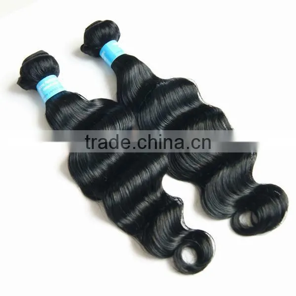 Natural Black Color Popular Style Peruvian Deep Wave She'S Happy Hair