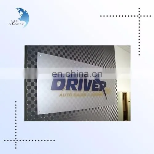 Factory price custom printing advertisements acrylic display plastic wall panel