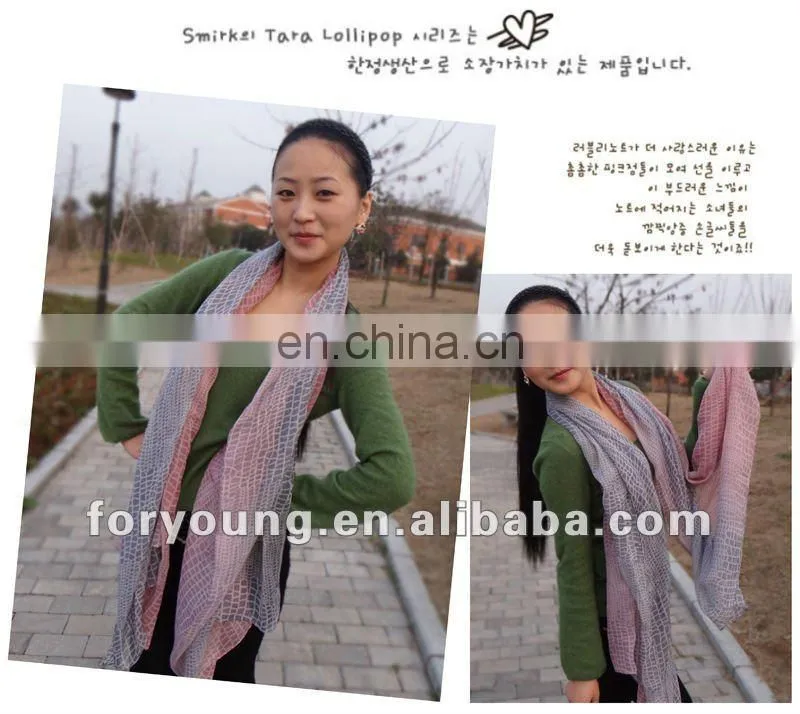 fashion two toned scarf and shawl