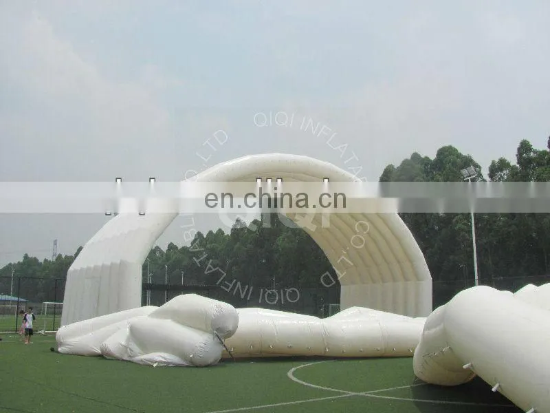 Convenient blowing car cover tent