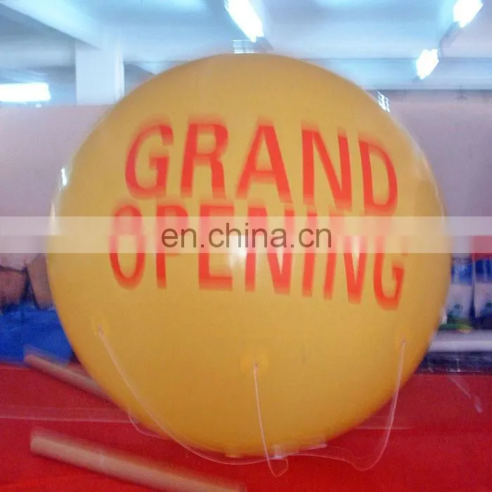 Attractive inflatable helium blimp advertising balloon