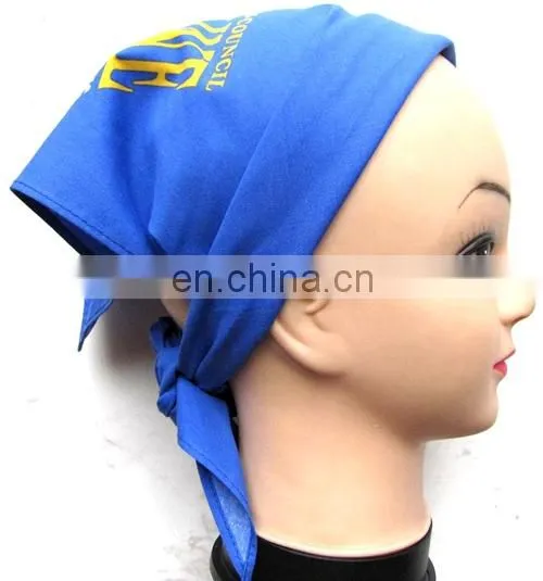 custom printed triangular bandana pet bandana baby bib neckerchief 100% cotton headwear