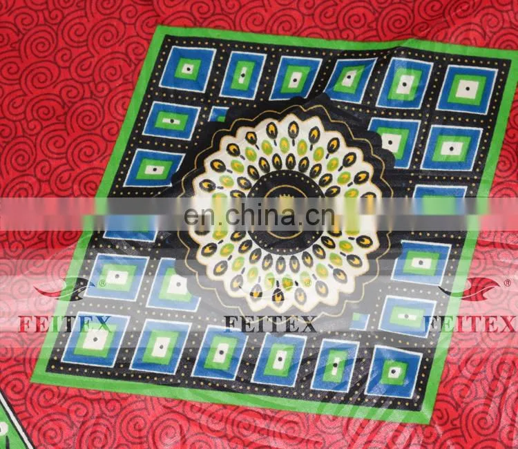 2015 hot selling new design african holland wax african real wax in woven fabric