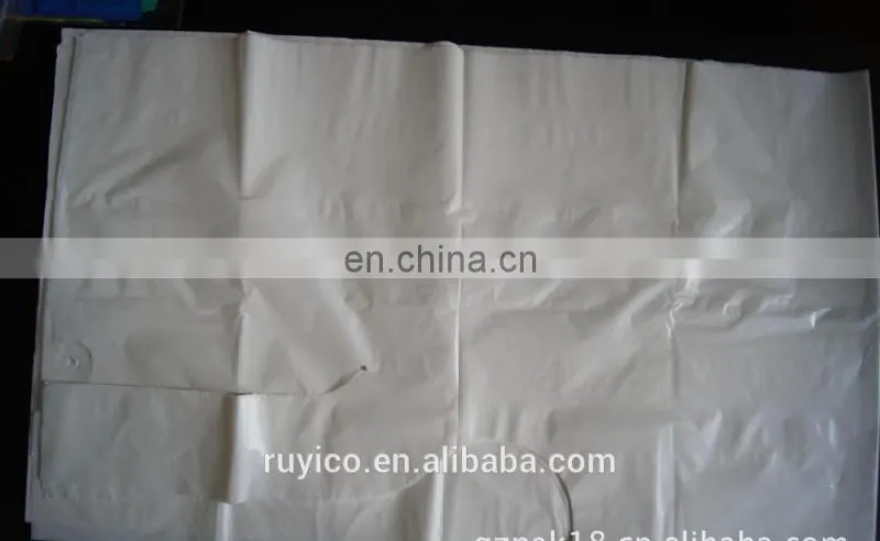 Disposable Plastic Hair Coloring Cape for Salon Using