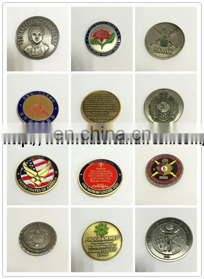 custom design coin as customized triathlon / soccer sport coin engraved / embossed zinc die cast coin