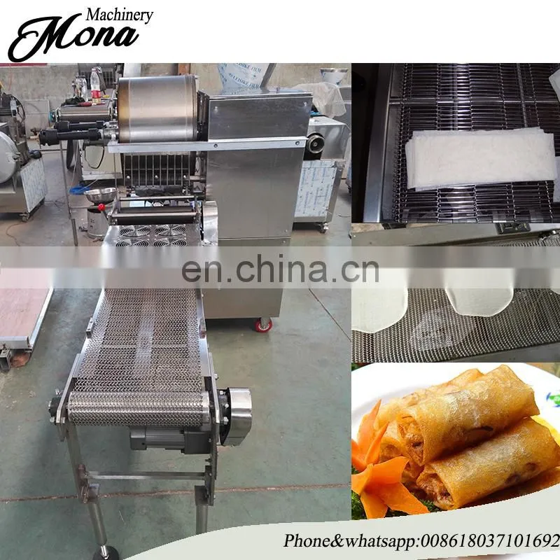 spring roll sheet/skin making machine/spring roll sheet making machine