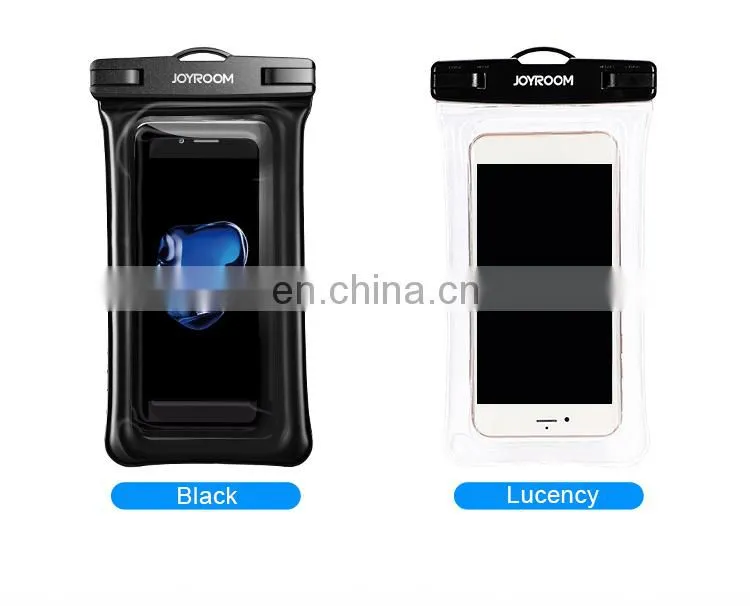JOYROOM air bag IPX8 plastic waterproof case for iPhone X/8/8plus/7/7plus/6s/6/6s plus Samsung galaxy s8/s7 Google Pixel HTC10
