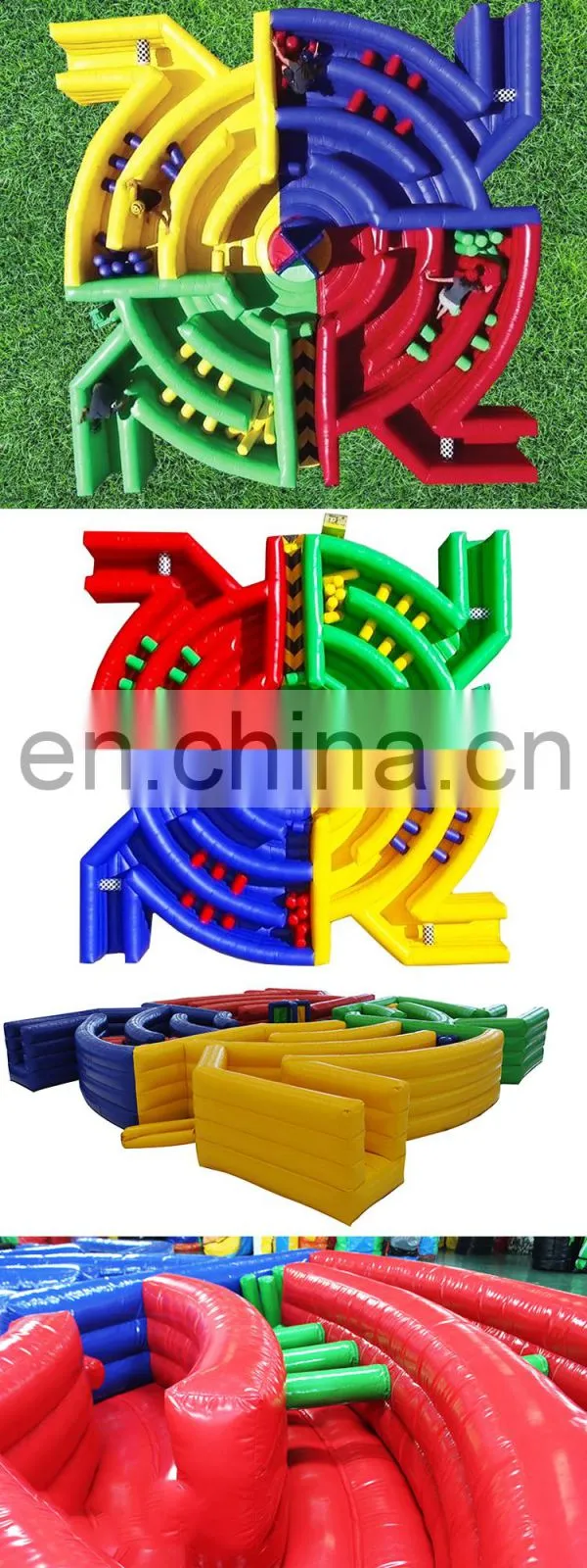 Popular inflatable Dizzy X maze, Inflatable labyrinth maze, inflatable laser maze arena game