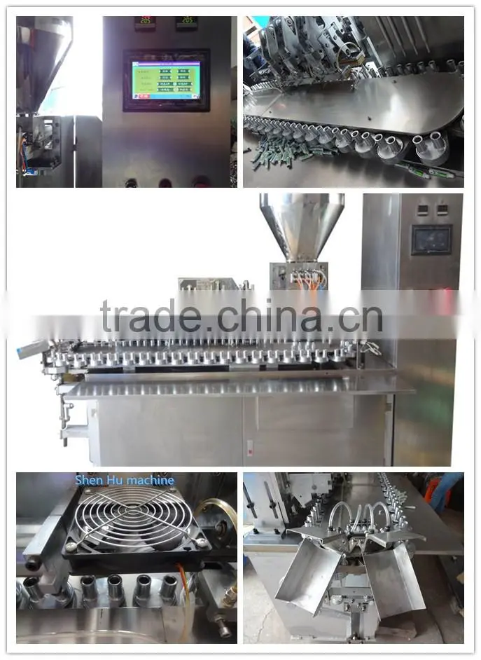 semi-auto ultrasonic soft tube filling sealing machine